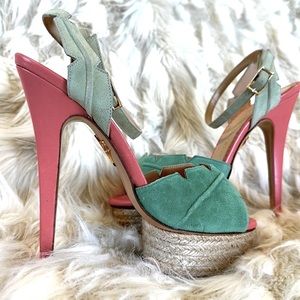 Charlotte Olympia Sz 8.5 Platform Heels